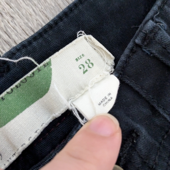 Anthropologie Utility Pant with Side Buckle Size 28 - Picture 5 of 5
